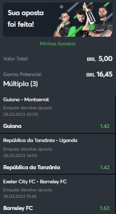 Bilhete Moderado