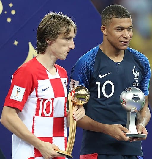 Modric e Mbappe