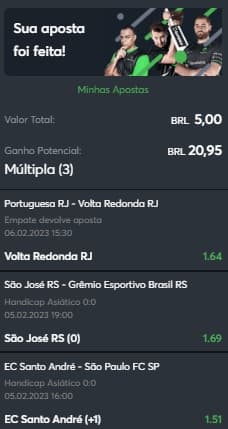 Bilhete Pronto 04/05