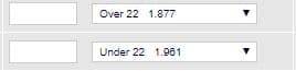 over under
