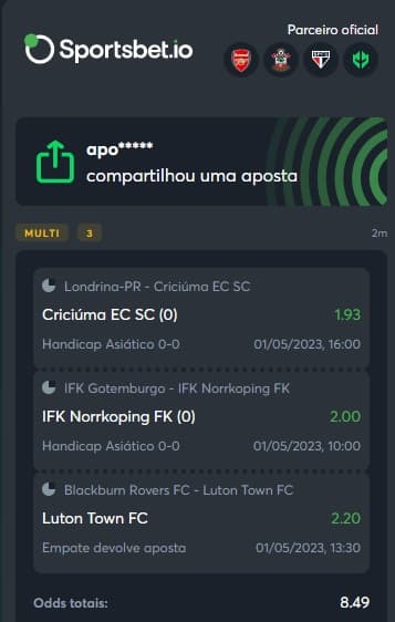 Bilhete Pronto Ousado