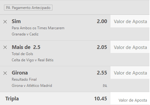 Bilhete Pronto Ousado