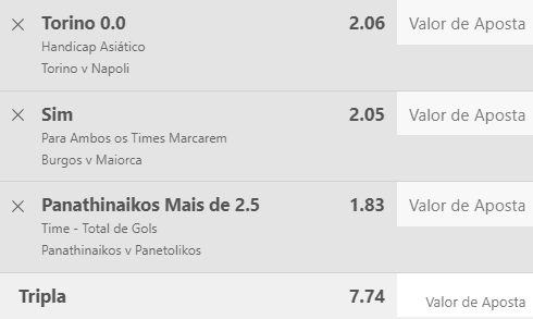 Bilhete Pronto Ousado