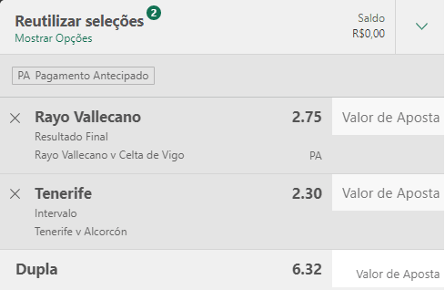Bilhete Pronto Ousado