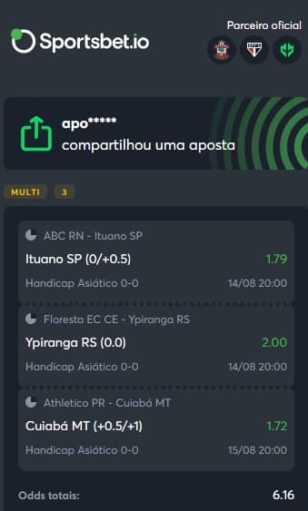 Bilhete Pronto Ousado