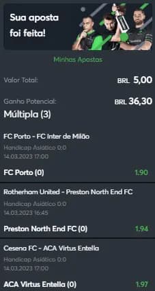 Bilhete Pronto Ousado