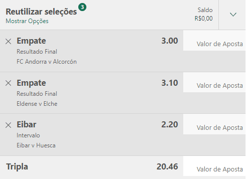 Bilhete Pronto Ousado