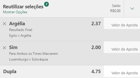 Bilhete Pronto Ousado