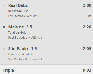 Bilhete Pronto Ousado
