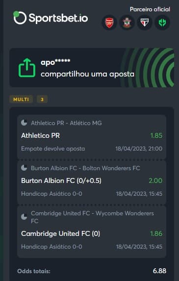 Bilhete Pronto Ousado