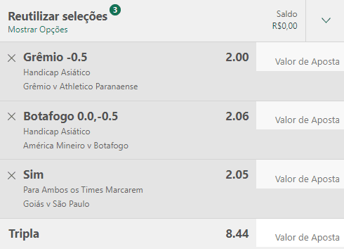 Bilhete Pronto Ousado