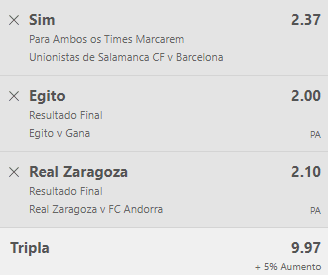 Bilhete Pronto Ousado
