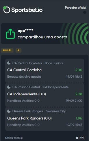 Bilhete Pronto Ousado