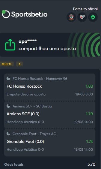 Bilhete Pronto Ousado