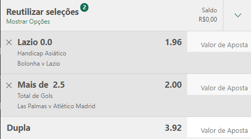 Bilhete Pronto Ousado