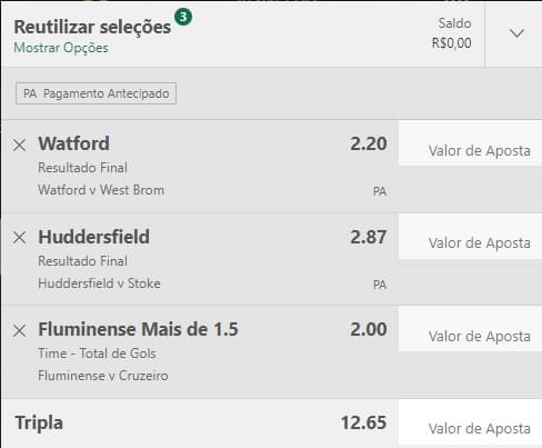 Bilhete Pronto Ousado