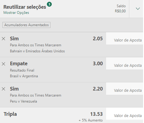 Bilhete Pronto Ousado