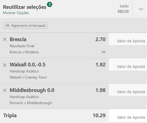 Bilhete Pronto Ousado