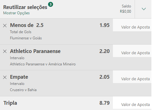 Bilhete Pronto Ousado