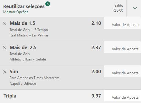 Bilhete Pronto Ousado