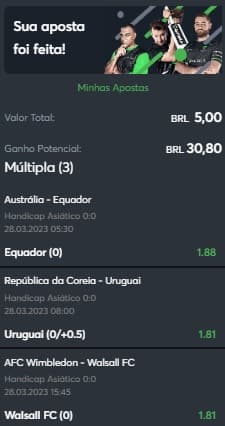 Bilhete Pronto Ousado