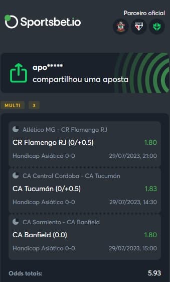 Bilhete Pronto Ousado