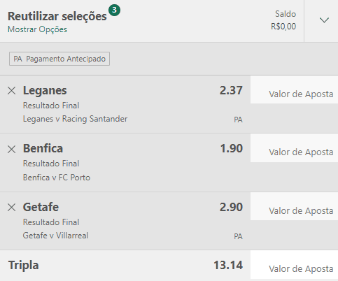 Bilhete Pronto Ousado
