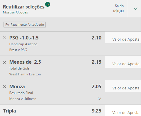 Bilhete Pronto Ousado