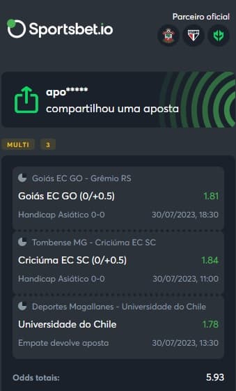 Bilhete Pronto Ousado