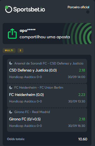 Bilhete Pronto Ousado