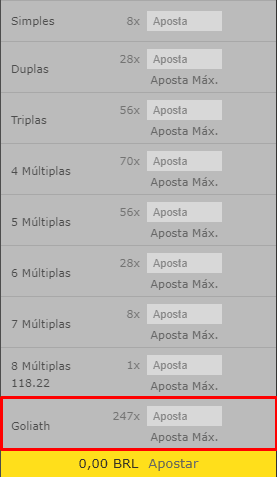 odds goliath bet