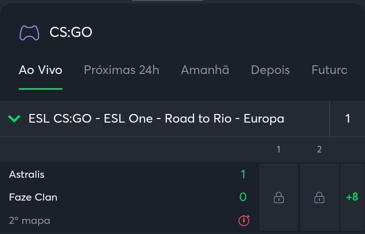 aposta ao vivo csgo sportsbet