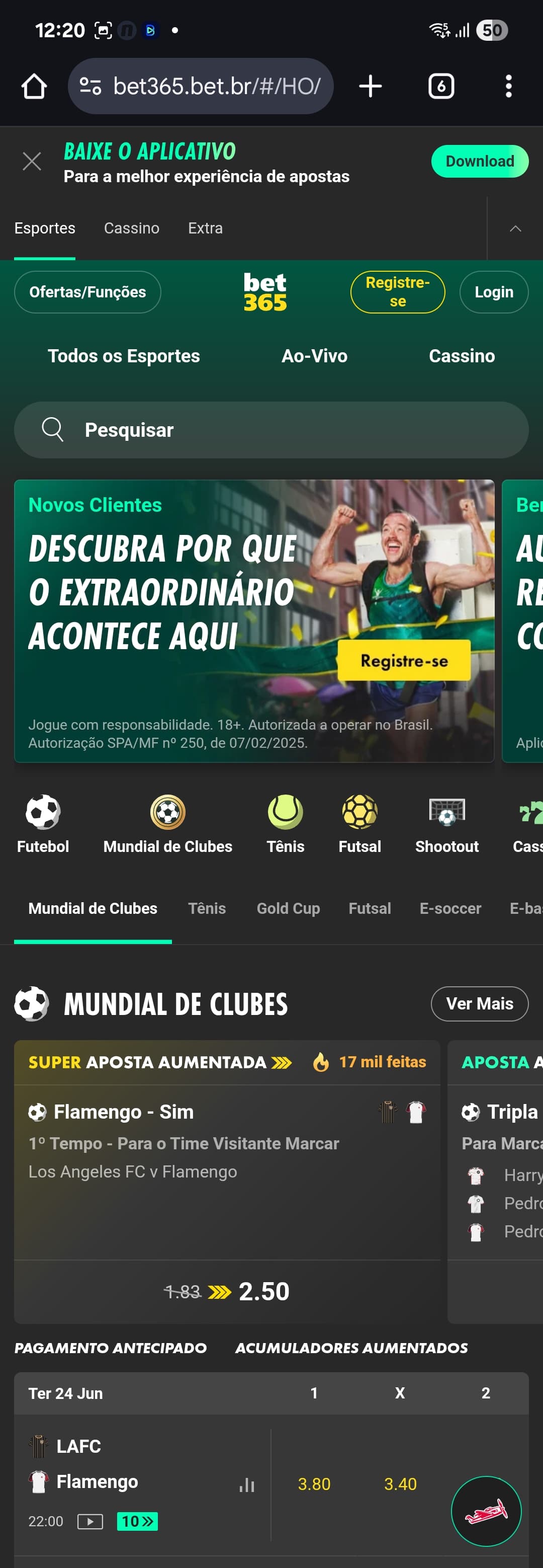 fazer cadastro bet365
