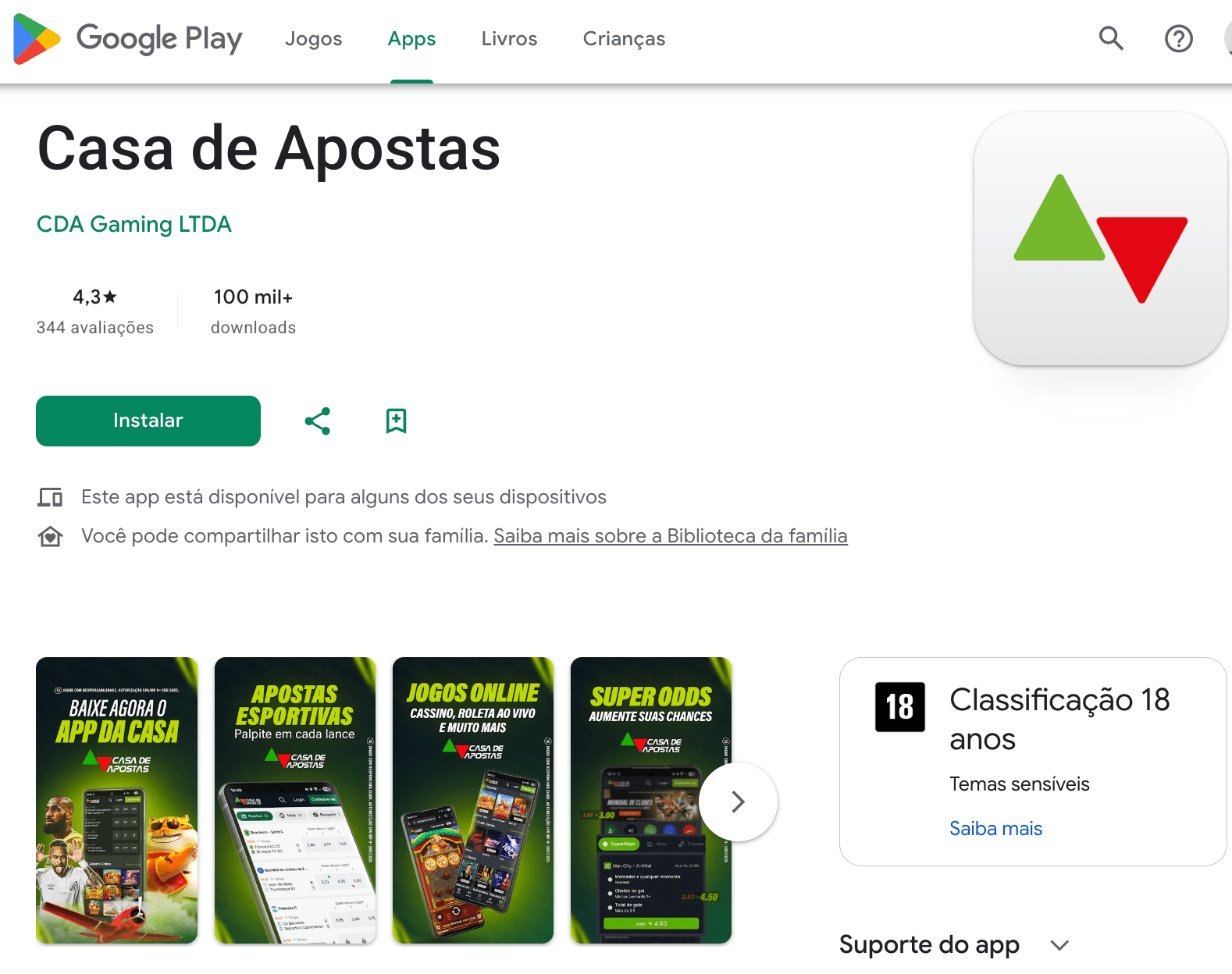 baixar app casa de apostas