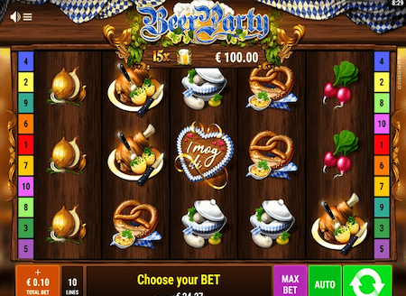 slot beer party