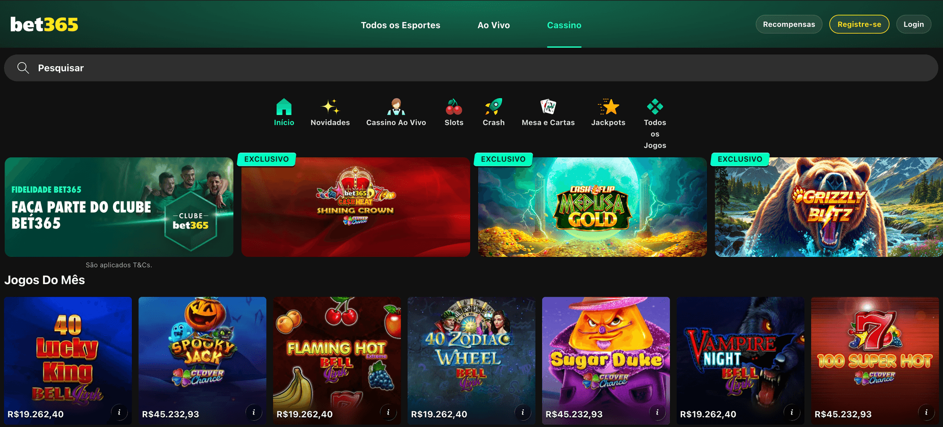 cassino bet365