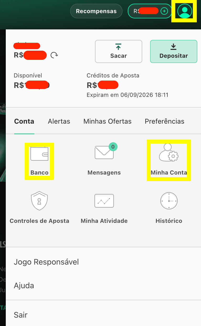 passo a passo saque pix