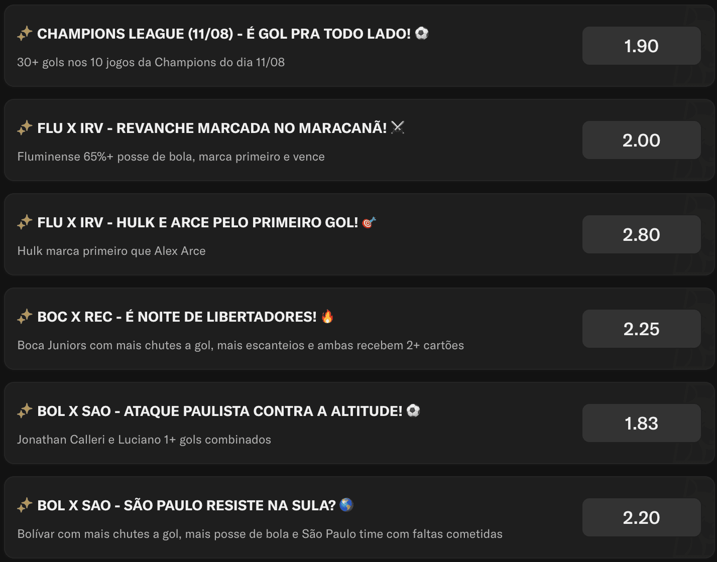 apostar gols no futebol