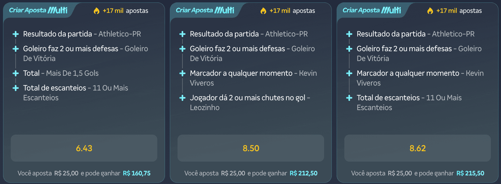 criar aposta copa do brasil