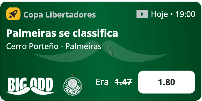 apostar palmeiras libertadores