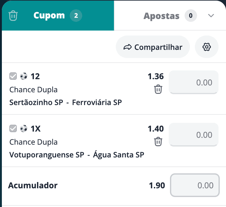 bilhete conservador 8.4