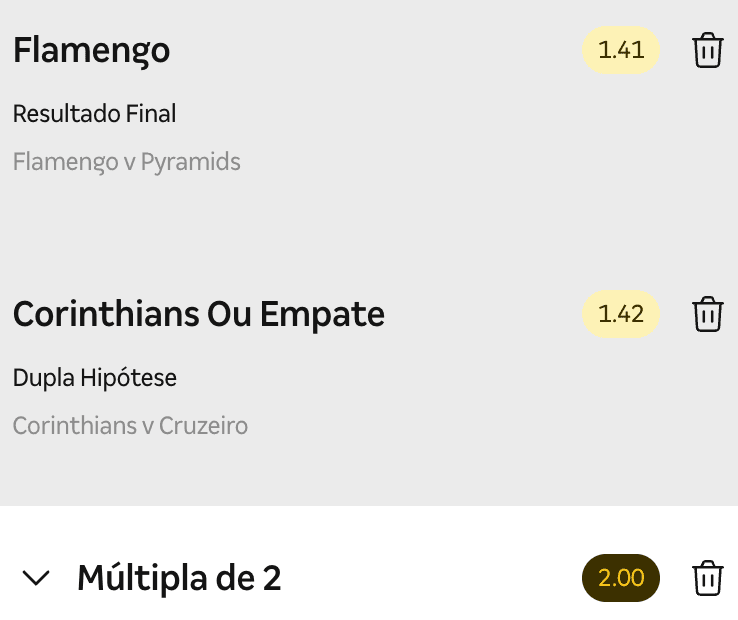 bilhete conservador fim de semana