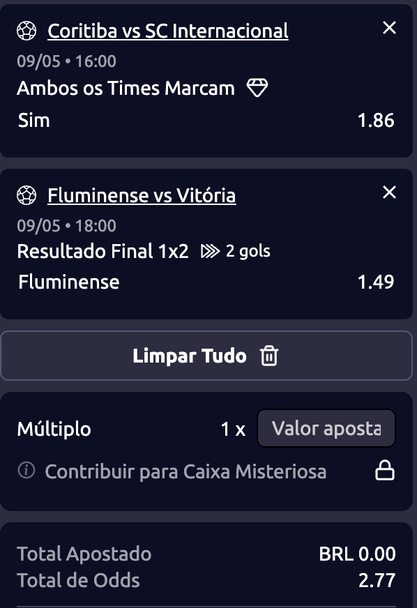 bilhete conservador fds