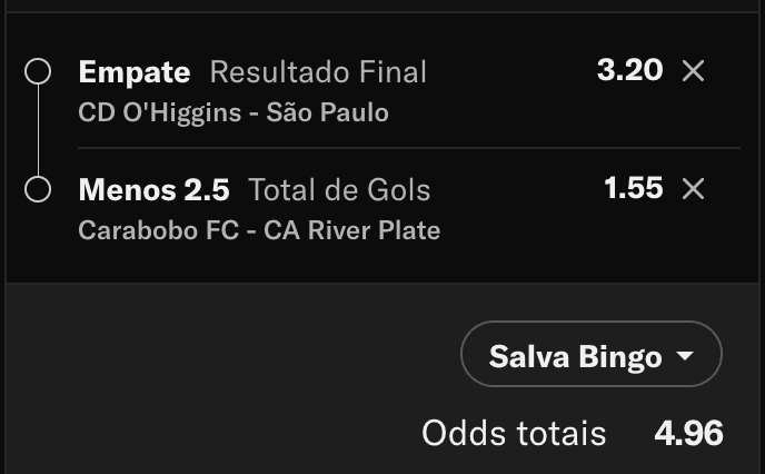 bilhete ousado 07.05