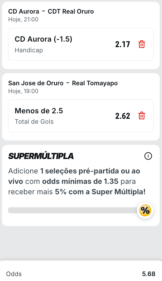 bilhete ousado 12.05