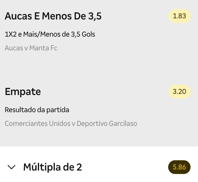 bilhete ousado 25.05