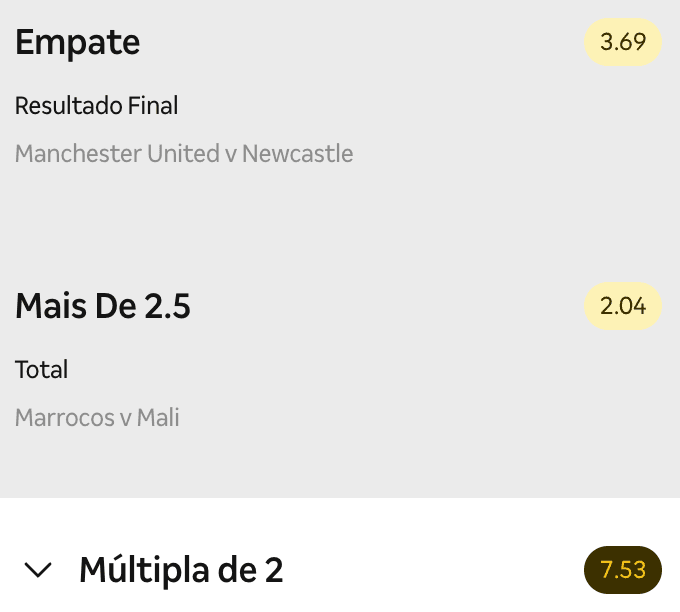 bilhete ousado 26.12