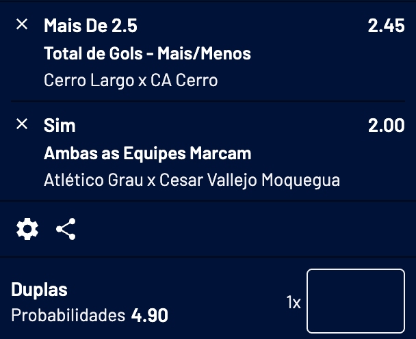 bilhete ousado 29.05