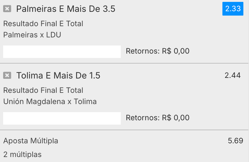 bilhete ousado 30.10