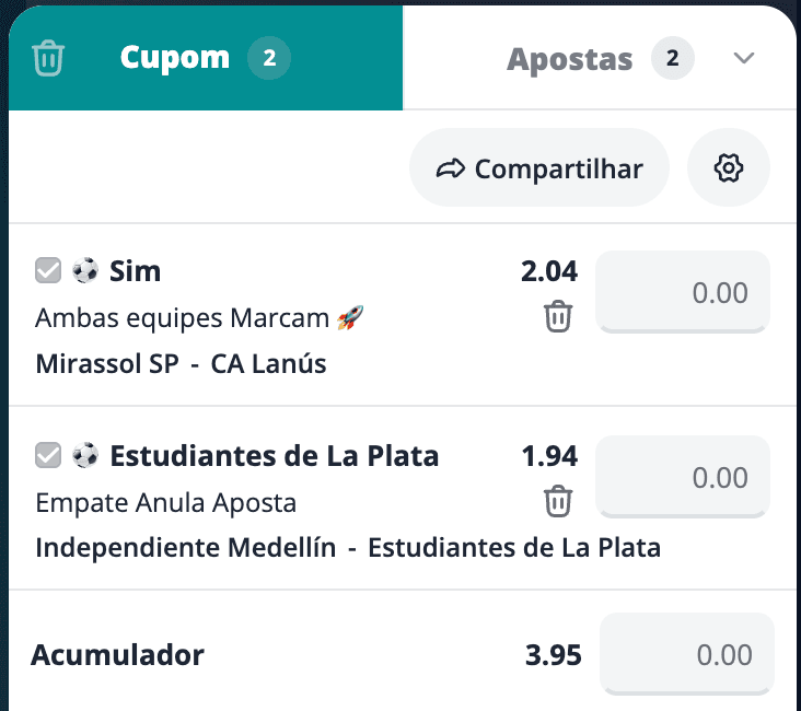 bilhete ousado 8.4